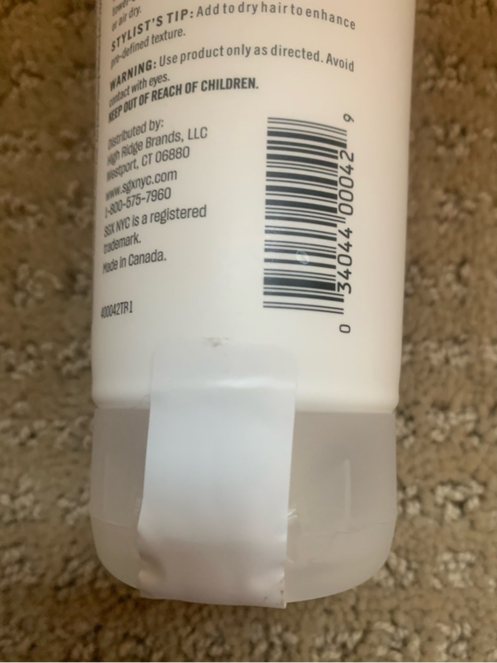 Curl Power Nourishing Curl Cream - Purple Blue Gradient - Picture 4 of 10